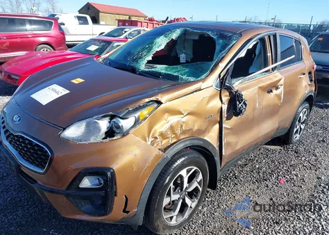 2020 Kia Sportage Lx из США, поврежденный, VIN KNDPMCAC6L7809110